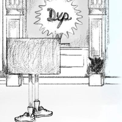 Ilustración de un sitio Web viendo el letrero DXP: